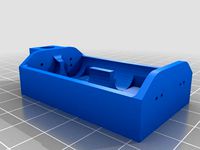 AA Dual battery holder with switch support - porte piles AA double avec inter by peke