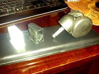 wheel axle holder of the IKEA office chair by vittweet