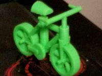 Simple push bike created (with OpenSCAD) by death_metal