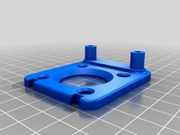 Printrbot Plus version 1, Y-Axis GT2 drive belt bearing assembly upgrade by Kannonballer