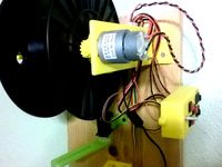 FIlawinder printed motor support by datasmasher