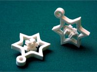 Optimized (Small) Gyroscopic Snowflake by marcoalici