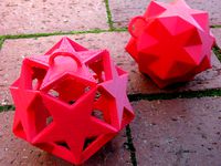 Christmas Ornaments from Pentagrams by pmoews