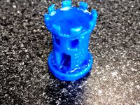 Rook chess piece by sporrino