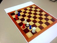 Quantum Collaborative Chess Set by DrBlackAdder