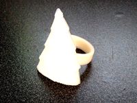 Christmas Tree Charm for delicate Ring-A-Thing by UechiMike