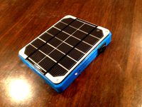 Solar Charger & Flashlight w/ Updated Wiring by corben33