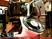 Circular fan duct for Prusa i3 by GoblinAlchemist