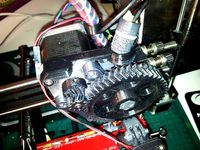 Swing filament guide for Prusa I3 and Gregs extruder by villamany