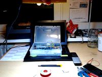 LED lamp case for 9 led units, 1440 lumen by sommermichel