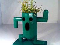 Cactuar Planter by rosetylerr