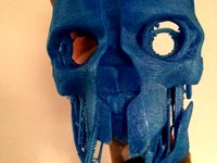 Corvo's Mask From Dishonored by Pink_Iguanas