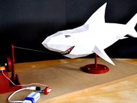 LittleBits Swimming Shark by rbrodie