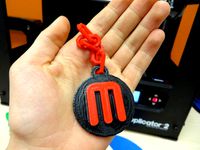 Single Extruder MakerBot Pendant by ScurtWad