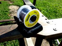 Solder Reel holder by lowtech