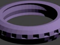 Checkered Ring by Kollect