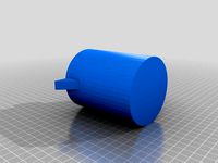 3D Printable Coffee Press by surfmaster96