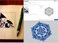 Cut Paper Snowflake... Customizable! by sethmoser