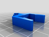 2020 Extrusion clip for Ikea Dioder LED Strip, 45 Degree by Printbit