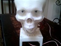 Robot Skull (Like Geoff off Craig Ferguson) by death_metal