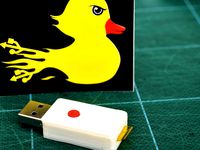 USB Stick Enclosure (Hak5 USB Rubber Ducky) by ffleurey