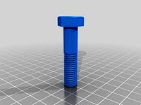 M10 screw and nut by Nenoti