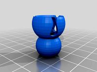 The Popcorn Joint - Simple Ball & Socket Joint for PLA by Wonderbot