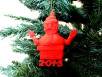 Moving Arms - Stuck in Chimney Santa  by Solstie