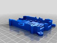 Raspberry PI Case SMUK-Remix - mountig holes and top with bolts by Smuk3D