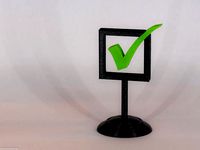 Green Check Mark by FMMT666