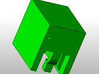 PEZ Dispenser, modified for no support by jeffreuter