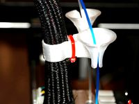 Dual Quick Change Filament Guides by Nextgen3D