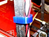 Square Clippie thing - for securing cable bundle to 1/2" square bar by nglasson