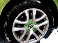 Volkswagen wheel bolt caps by Ghiotto