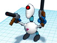 Defend O' Bot with guns by unknownhand