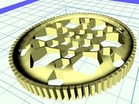 Make-A-Thing #1.  [Small 2.5" wheel. 1/8" axle.] by Replik8tr