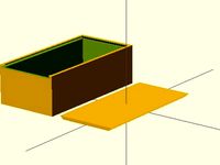 Parametric Sliding Top Utility Box by Finch