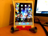iPad Air Horn - Passive Amplifier Stand by markab
