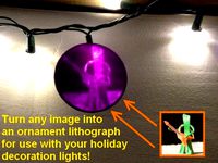 Ornament Customizable Lithopane! by peetersm