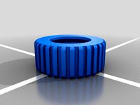 Brio Construction Set Rubber Tire - Repaired by reichwec