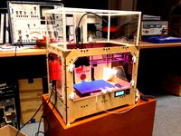 Simple Replicator enclosure, no laser needed by