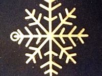 Delicate Snowflake Ornament by tleary