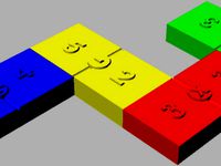 Math Dominoes by Schabs