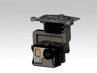 Zalsky's Gimbal for GoPro HERO3 camera by SteveZalsky