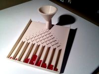 Configurable Galton Board by larry009