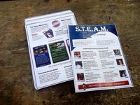 Handout to get kids excited about S.T.E.A.M. by jasonwebb