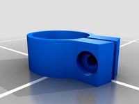 Bicycle Seat Post Light Mount Ring by reichwec