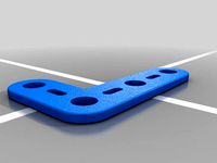 Erector Set Long "L" Bracket by reichwec