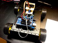 Eric's Sainsmart 4WD Arduino Robot  Code by EricWilliam