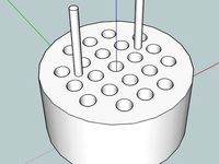 Sorvall centrifuge adapter for 1.5ml eppendorf tubes by bressandario